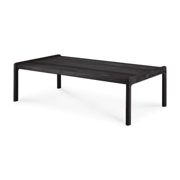 Tavolino da esterno Jack in teak tinto nero - 120x65 cm - Ethnicraft