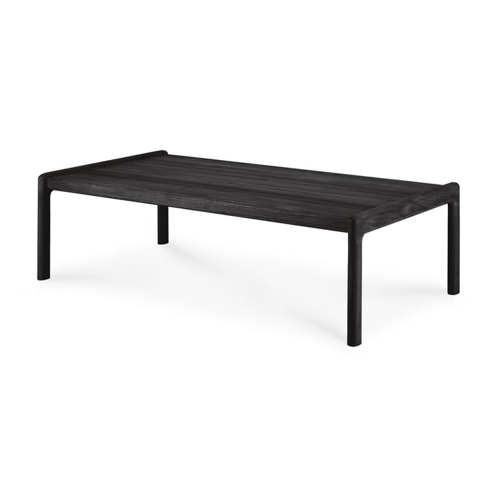 Tavolino da esterno Jack in teak tinto nero, 120x65 cm Ethnicraft