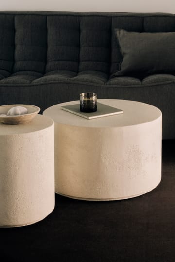 Tavolino Elements - Off white, Ø60 cm - Ethnicraft