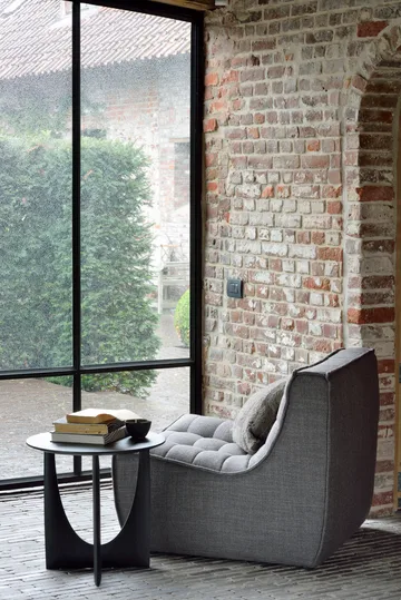 Tavolino Geometric - Rovere nero Ø51 - Ethnicraft