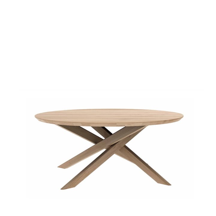 Tavolino Mikado Ø100 cm - Rovere Olio-cera rotondo - Ethnicraft