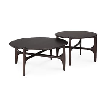 Tavolino PI Ø65 cm - Mogano verniciato - Ethnicraft