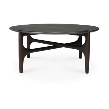 Tavolino PI Ø80 cm - Mogano verniciato - Ethnicraft