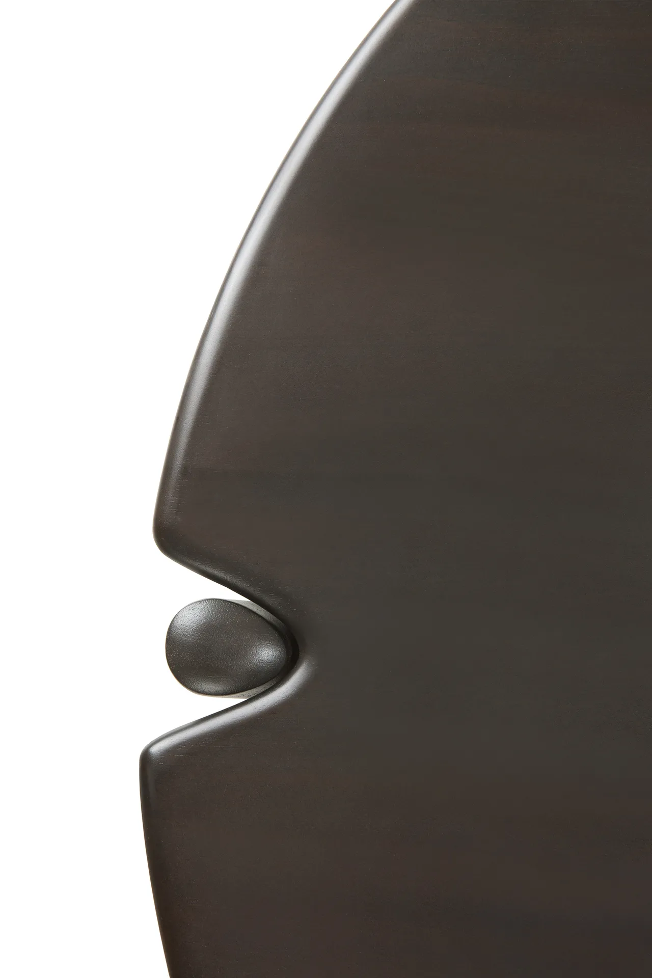 Tavolino PI Ø80 cm, Mogano verniciato Ethnicraft