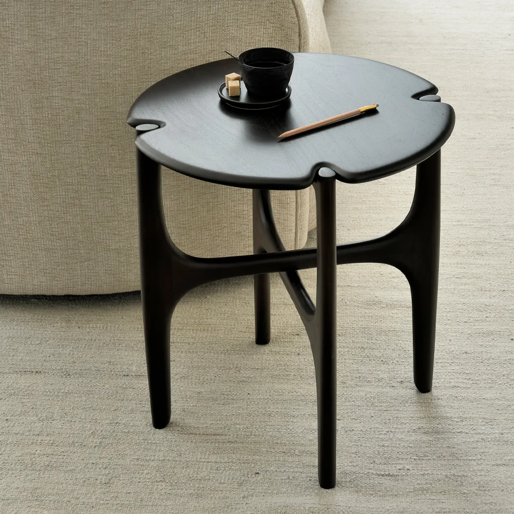 Tavolino PI, Mogano marrone scuro Ethnicraft