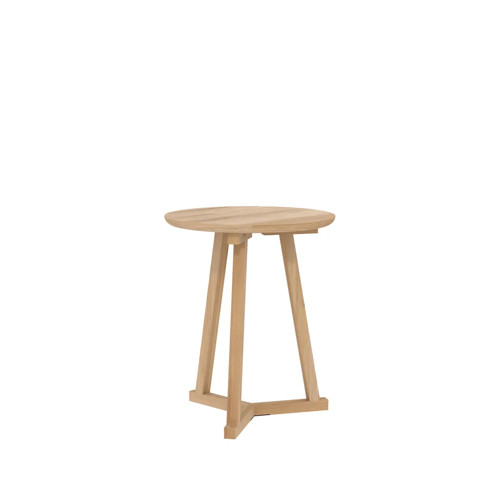 Tavolino Tripod , Oak-Wax oil piccolo 56x46 cm Ethnicraft