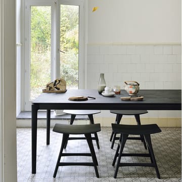 Tavolo Bok 200x95 cm - Rovere tinto nero - Ethnicraft