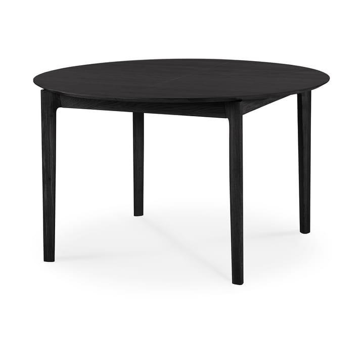 Tavolo da pranzo Bok ovale 129/179x100x76 cm, Rovere tinto nero Ethnicraft