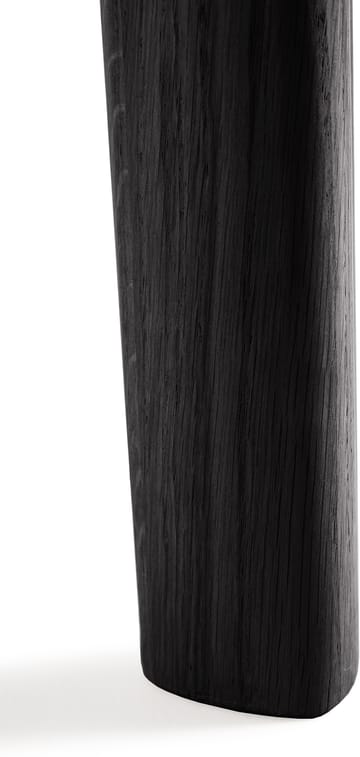 Tavolo da pranzo Bok ovale 129/179x100x76 cm - Rovere tinto nero - Ethnicraft