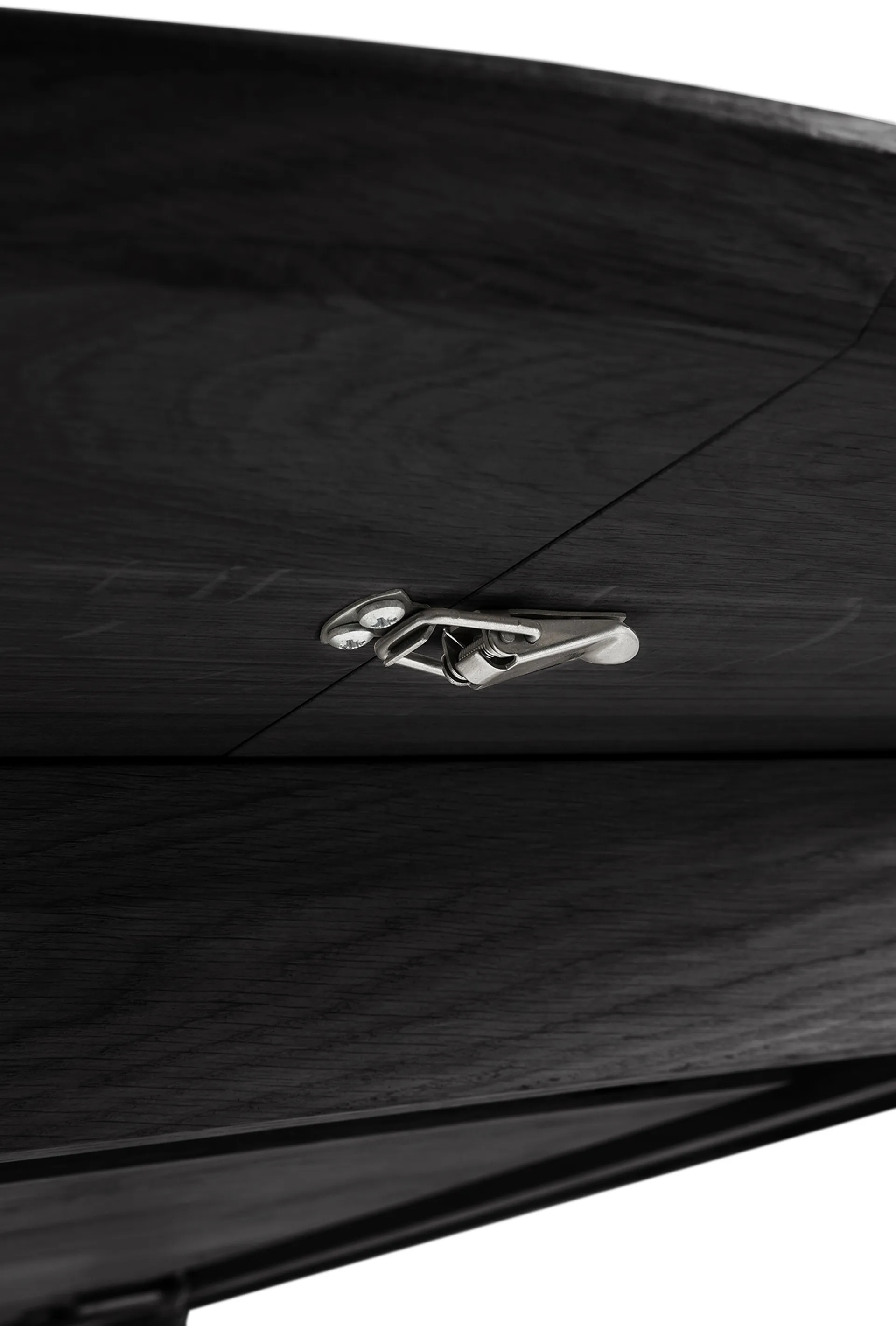 Tavolo da pranzo Bok ovale 129/179x100x76 cm, Rovere tinto nero Ethnicraft