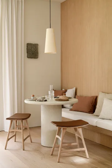 Tavolo da pranzo Elements - Off White, Ø90 cm - Ethnicraft