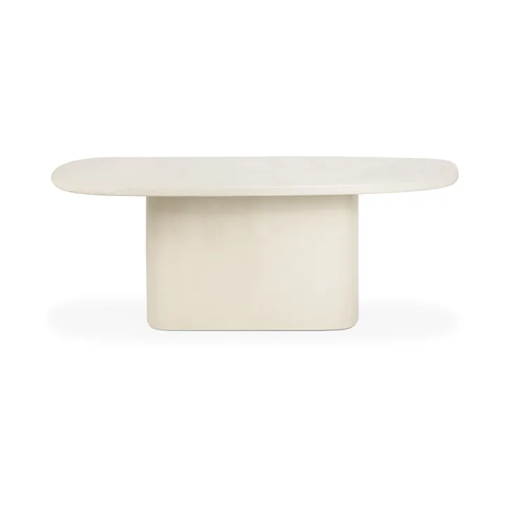 Tavolo da pranzo Elements Pebble - Off white - Ethnicraft