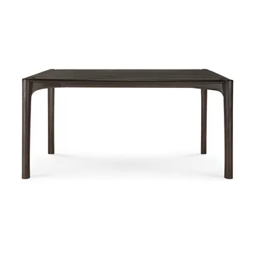 Tavolo da pranzo PI - Teak marrone scuro, 160x80 cm - Ethnicraft