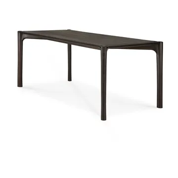 Tavolo da pranzo PI - Teak marrone scuro, 180x90 cm - Ethnicraft