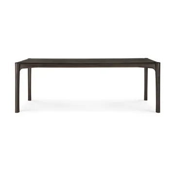 Tavolo da pranzo PI - Teak marrone scuro, 220×95 cm - Ethnicraft