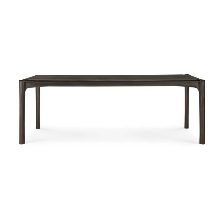 Tavolo da pranzo PI - Teak marrone scuro, 220×95 cm - Ethnicraft