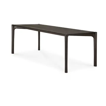 Tavolo da pranzo PI - Teak marrone scuro, 220×95 cm - Ethnicraft