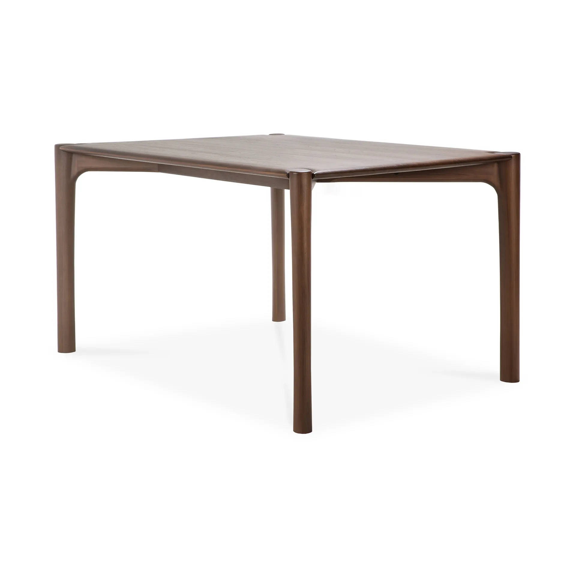 Tavolo da pranzo PI, Teak verniciato marrone, 140x80 cm Ethnicraft