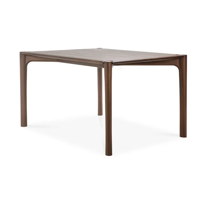 Tavolo da pranzo PI - Teak verniciato marrone, 140x80 cm - Ethnicraft