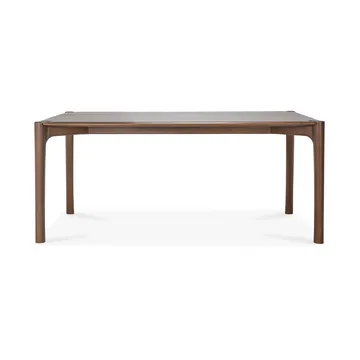 Tavolo da pranzo PI - Teak verniciato marrone, 180x90 cm - Ethnicraft