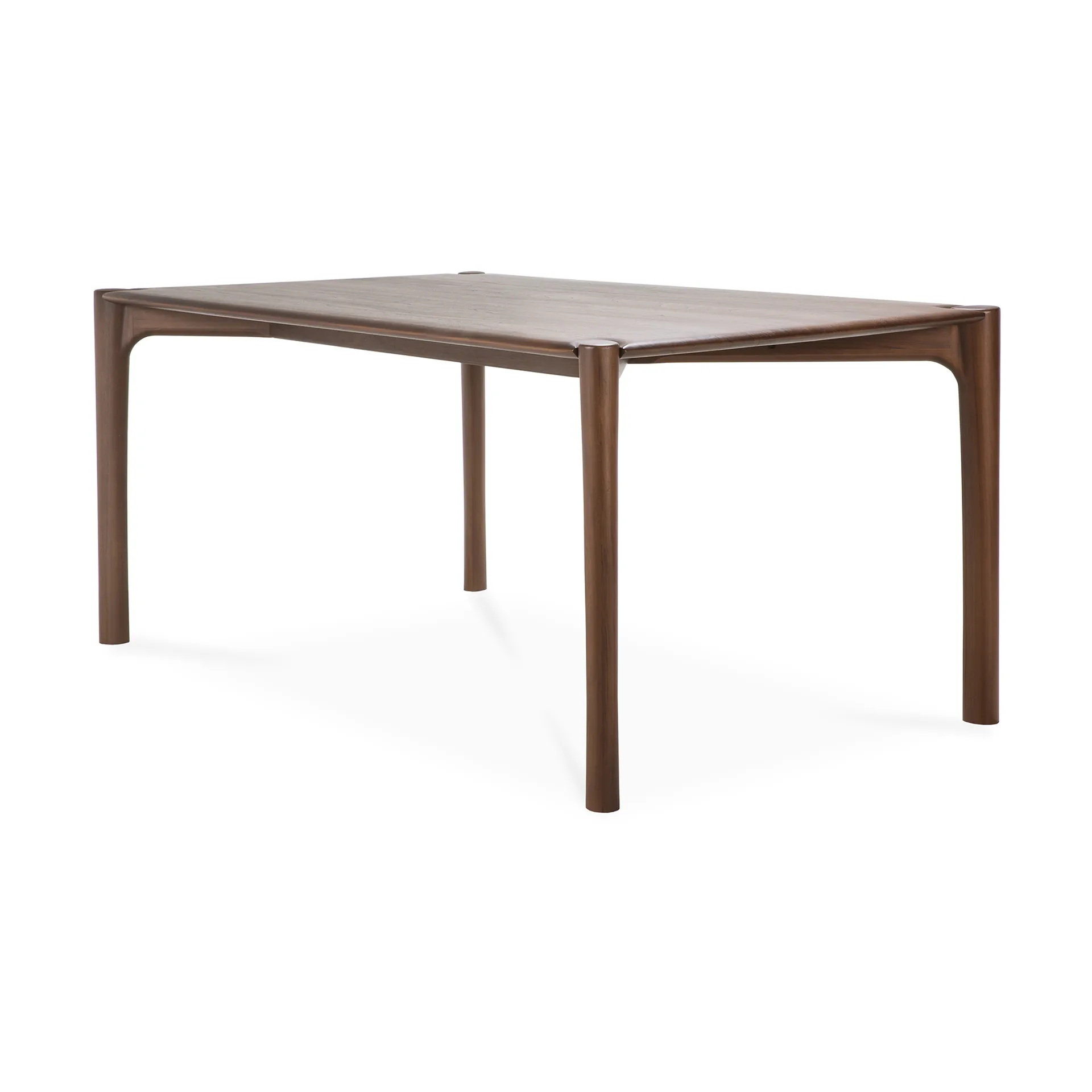 Tavolo da pranzo PI, Teak verniciato marrone, 200x95 cm Ethnicraft
