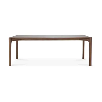 Tavolo da pranzo PI - Teak verniciato marrone, 220x95 cm - Ethnicraft