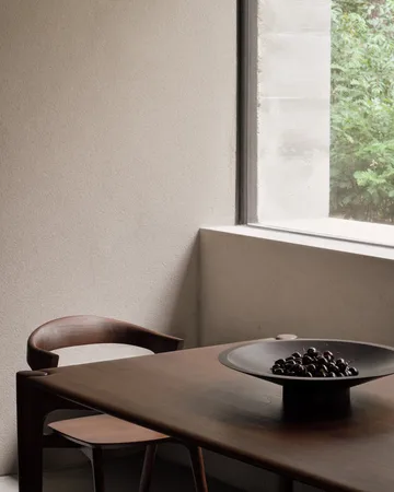 Tavolo da pranzo PI - Teak verniciato marrone, 220x95 cm - Ethnicraft