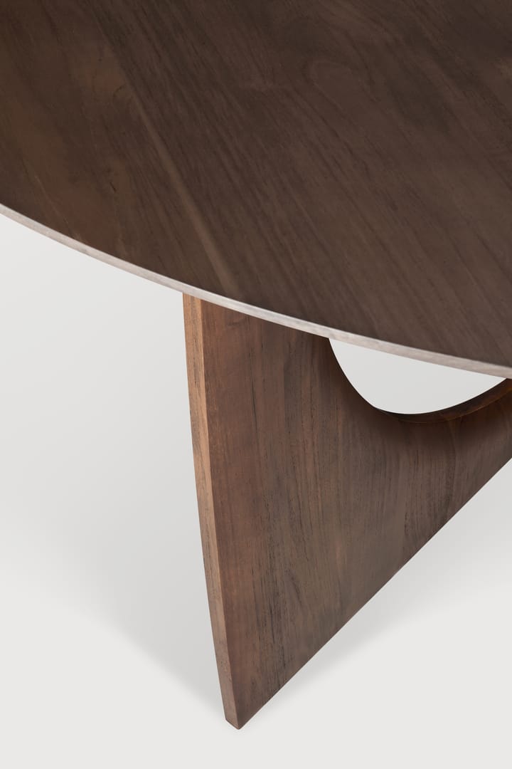 Tavolo Geometric, Teak tinto scuro 150 cm Ethnicraft