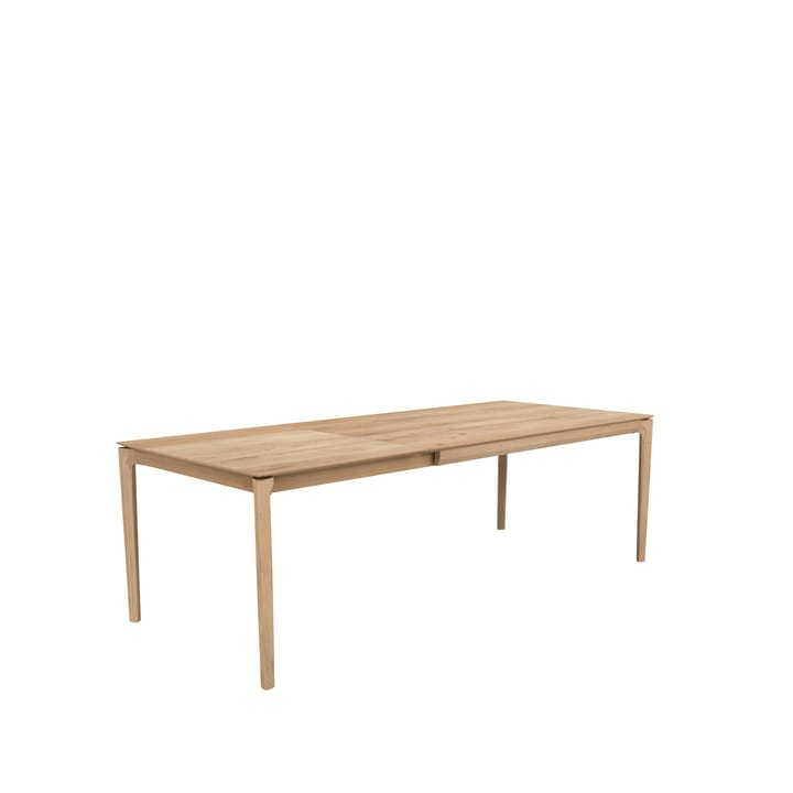 Tavolo in faggio con prolunga, Olio cerato rovere 90x160/240 cm Ethnicraft