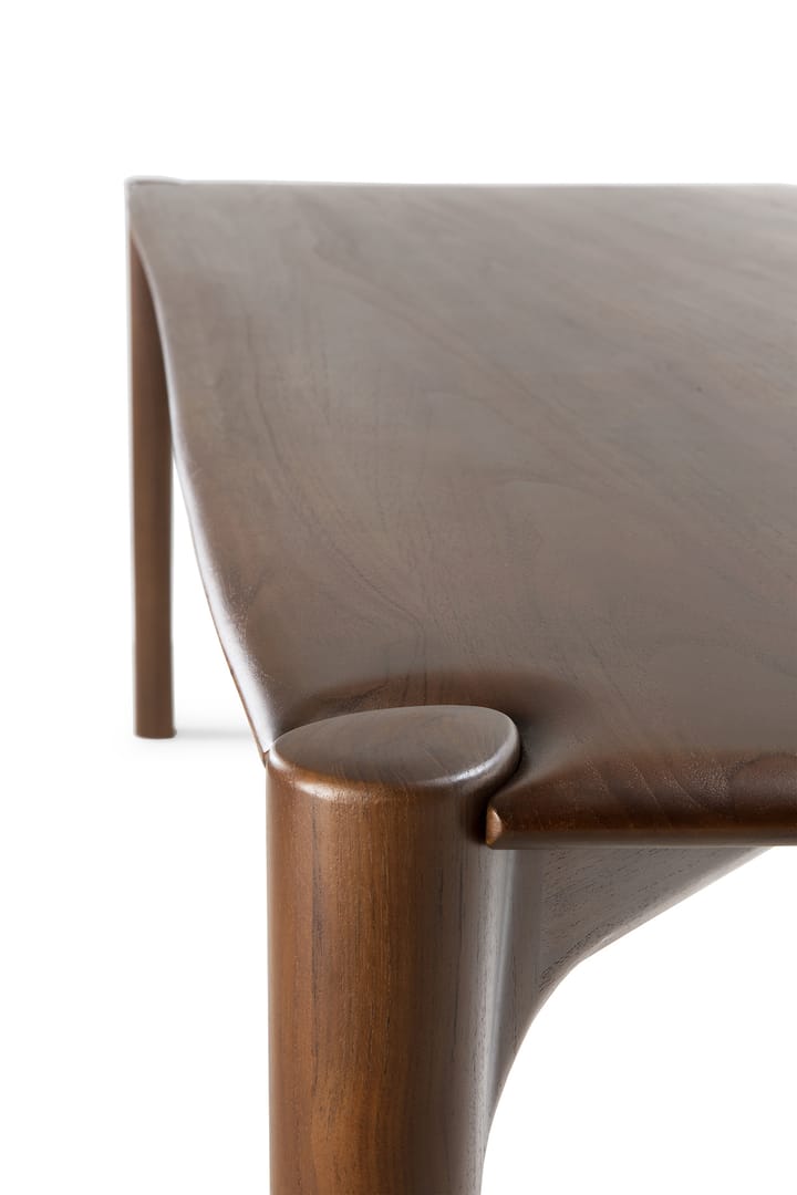 Tavolo PI 140x80 cm, Teak verniciato marrone Ethnicraft