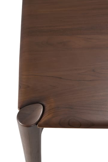 Tavolo PI 180x90 cm - Teak verniciato marrone - Ethnicraft