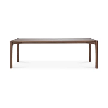Tavolo PI 240x100 cm - Teak verniciato marrone - Ethnicraft
