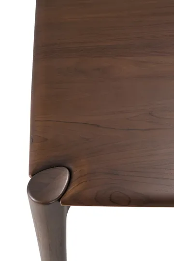 Tavolo PI - Teak verniciato marrone, 160x80 cm - Ethnicraft