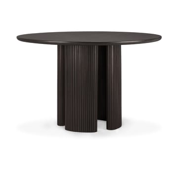 Tavolo Roller Max Ø150 cm - mogano tinto marrone scuro - Ethnicraft