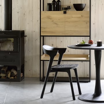 Tavolo rotondo Torsion in rovere nero spazzolato - Ø127 cm - Ethnicraft
