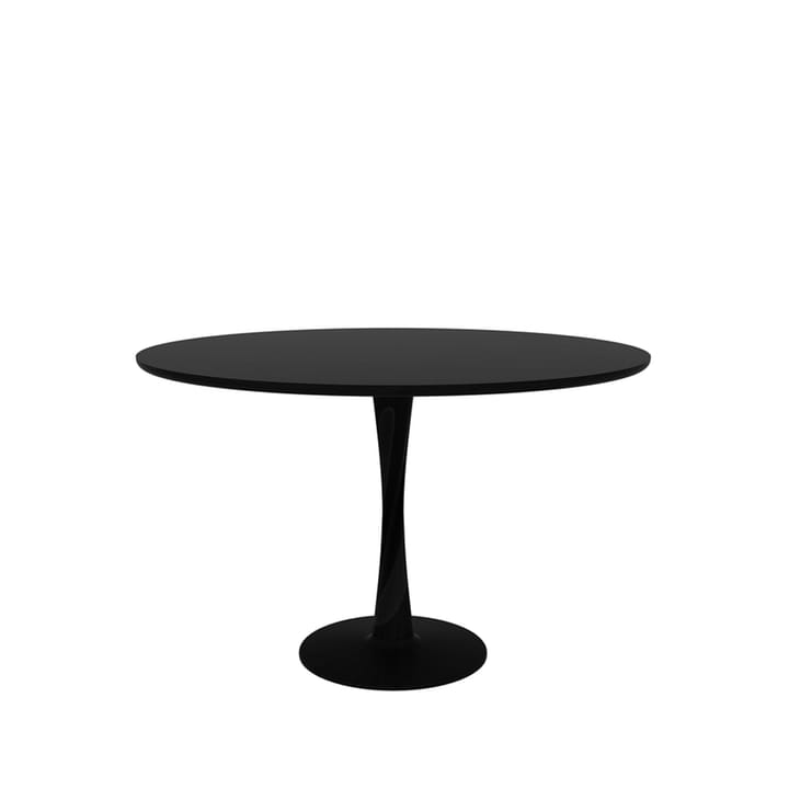 Tavolo rotondo Torsion in rovere nero spazzolato - Ø127 cm - Ethnicraft