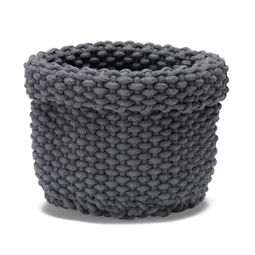 Cestino portaoggetti Rope - grigio grafite - Etol Design