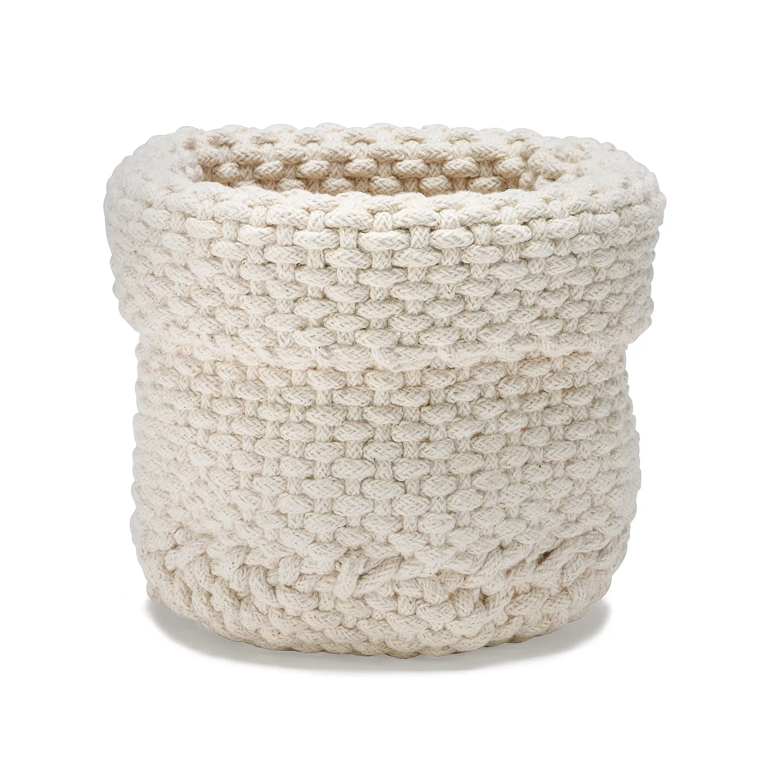Cestino portaoggetti Rope, naturale-bianco Etol Design