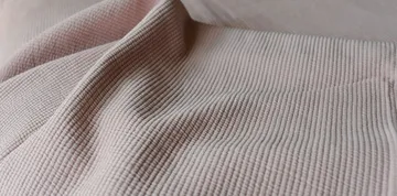 Copriletto in cotone lavato a secco Stripe 180x260 cm - Dusty rose - Etol Design