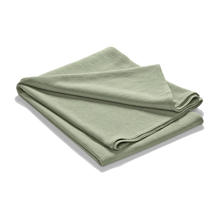 Copriletto in cotone lavato a secco Stripe 180x260 cm - Verde salvia - Etol Design