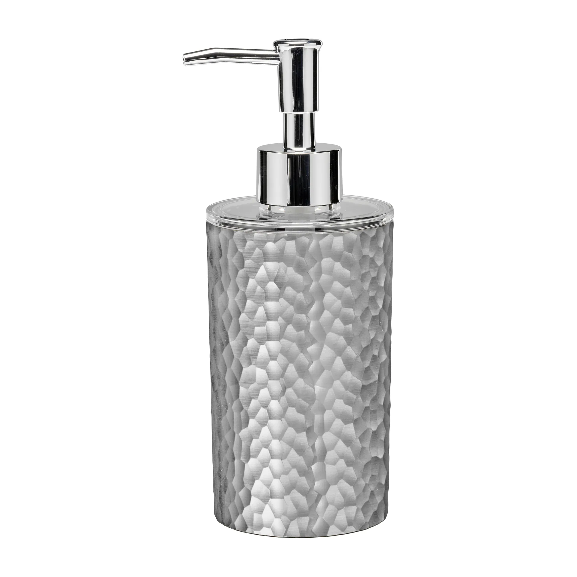 Dispenser sapone Shape, argento martellato Etol Design