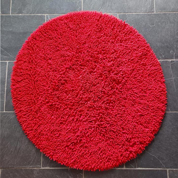 Tappeto rotondo Rasta Ø120 cm - Rosso - Etol Design