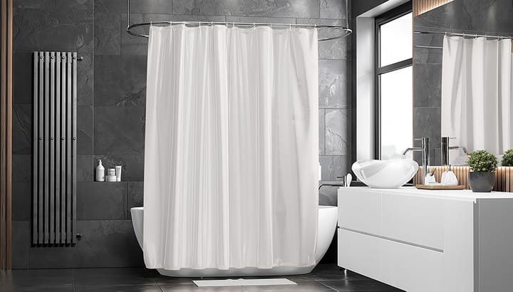 Tenda doccia Match 200x240 cm (altezza extra) - bianco - Etol Design