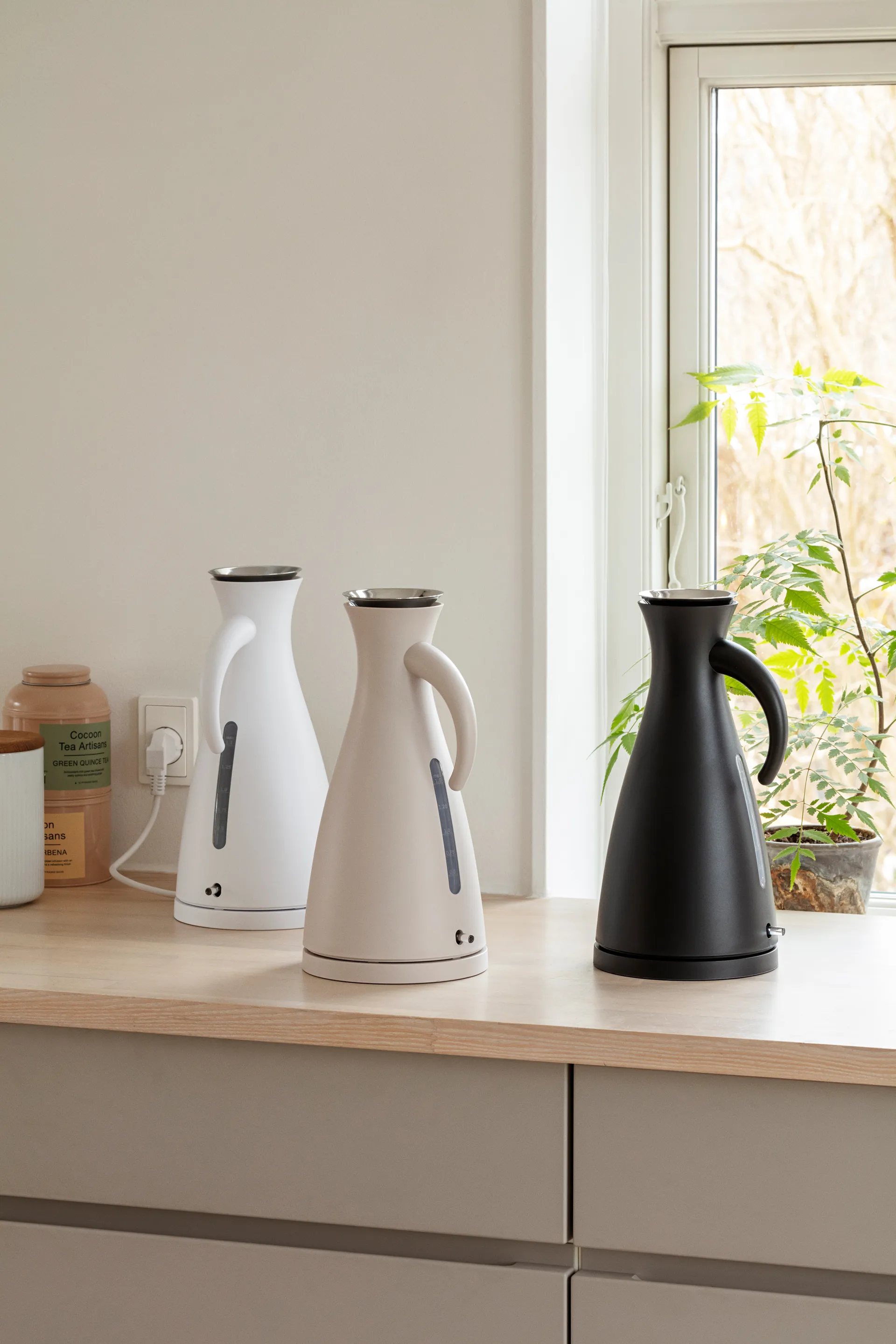 Bollitore elettrico Eva Solo 1,5 litri, Bianco opaco Eva Solo