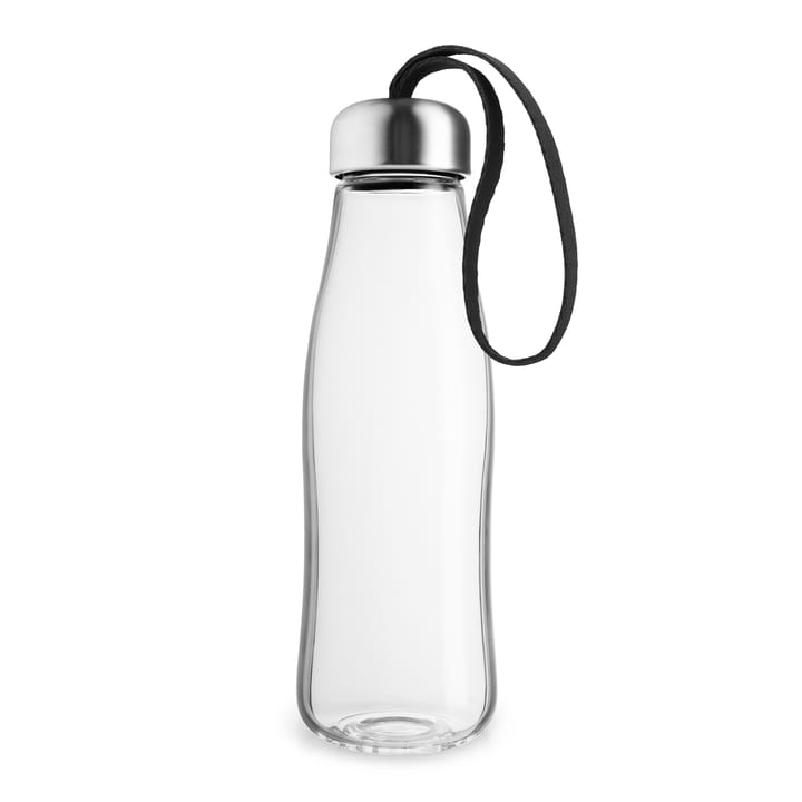 Bottiglia per acqua in vetro Eva Solo 0,5 L - nero - Eva Solo