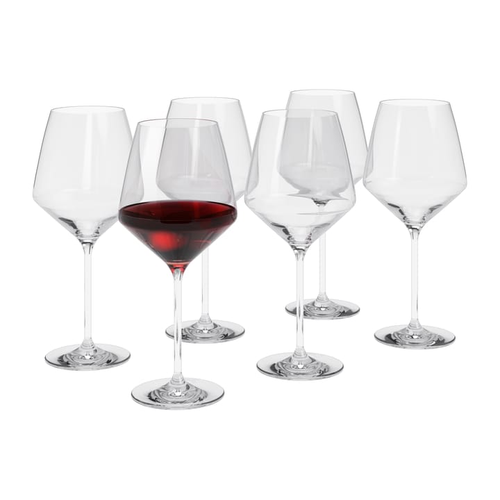 Calice da vino Legio Nova color borgogna da 65 cl - confezione da 6 - Eva Solo