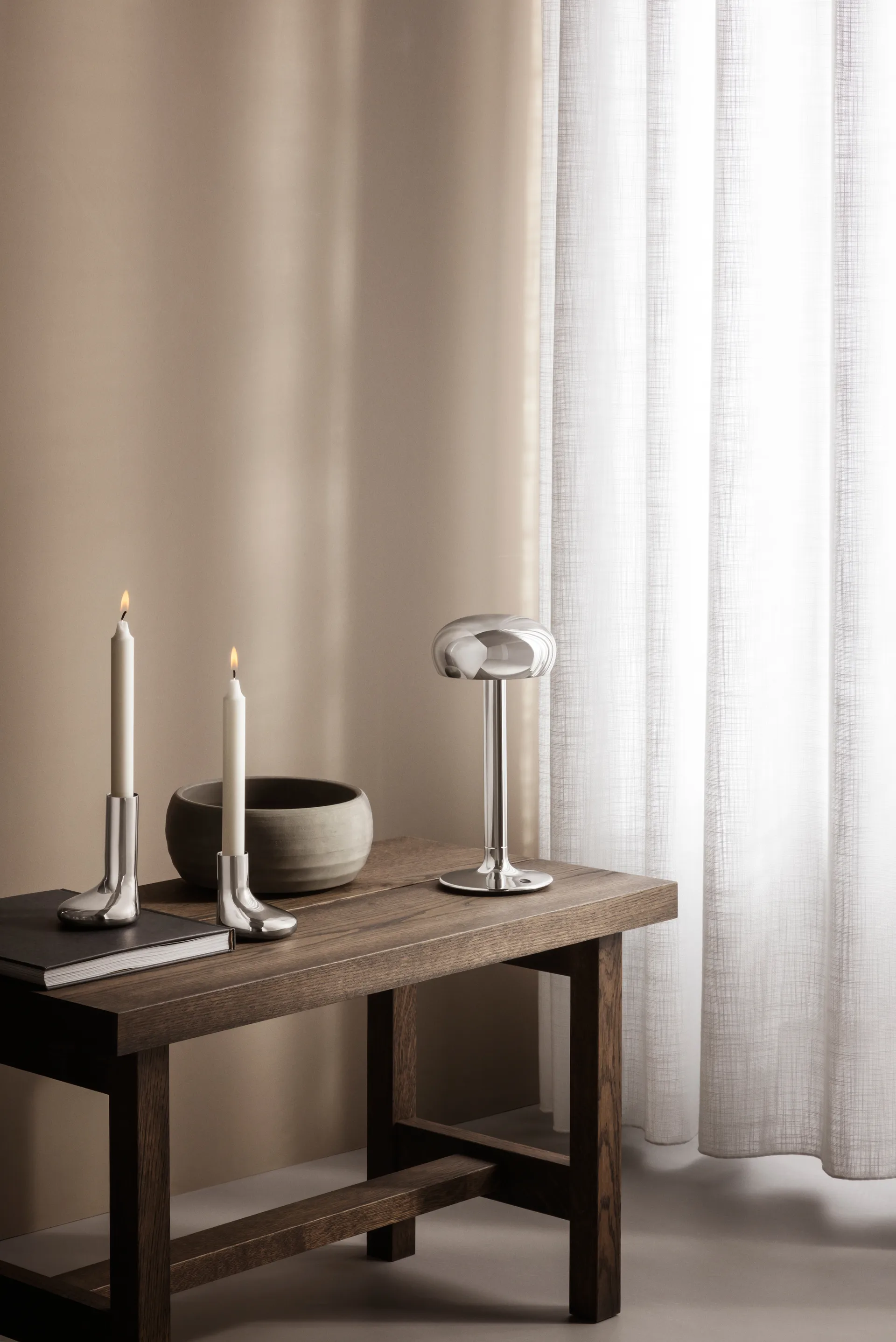 Candelabro Eva Solo Mellow 12 cm, Argento Eva Solo