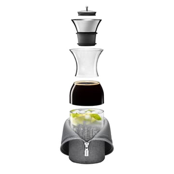 Caraffa per frigorifero Eva Solo con fodera intessuta - grigio scuro - Eva Solo