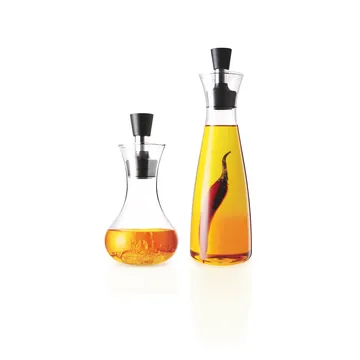 Caraffa per olio e shaker per dressing, 2 pezzi - Trasparente - Eva Solo