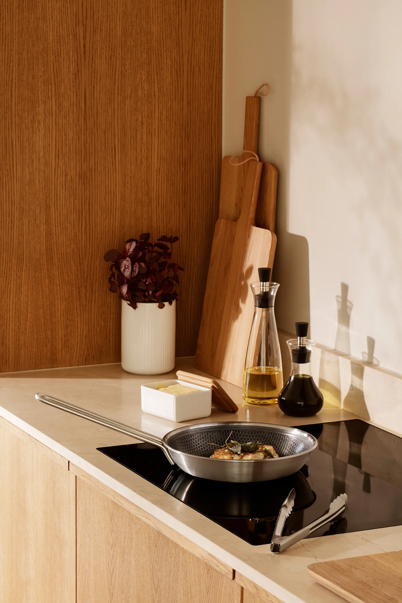 Caraffa per olio e shaker per dressing, 2 pezzi, Trasparente Eva Solo